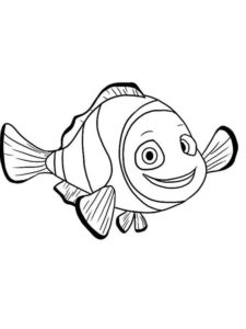 4.Gambar Mewarnai Ikan