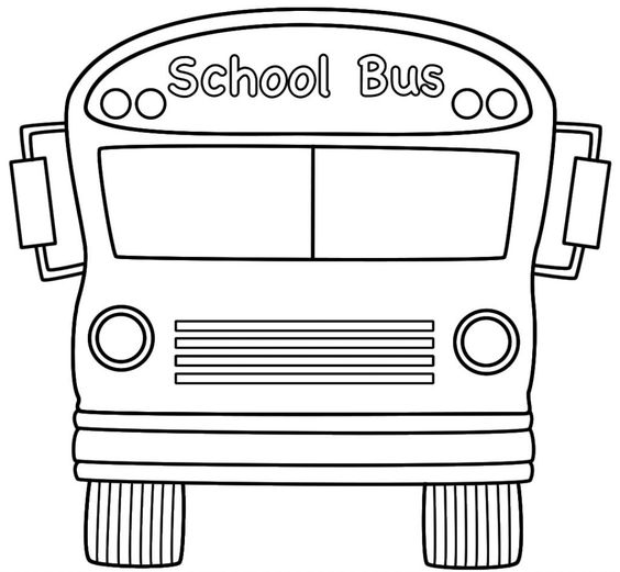  Gambar  Mewarnai  Bus  Sekolah  Pintar Mewarnai 