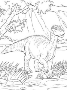 √ 10+ Gambar Mewarnai Dinosaurus Untuk Anak Paud dan TK